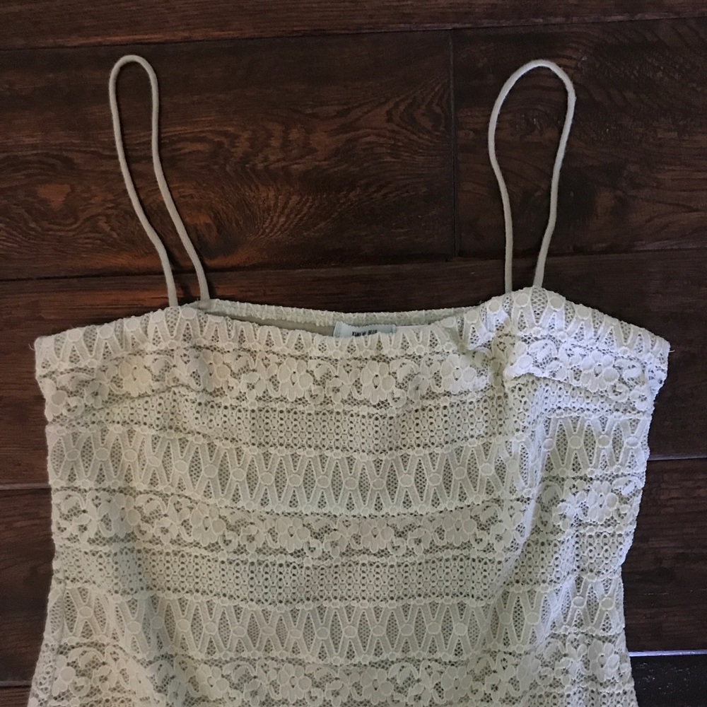 Kimchi Blue Urban Outfitters Mint Lace Dress - Picture 3 of 7